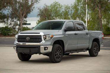 Toyota Tundra with Eibach Lift Block